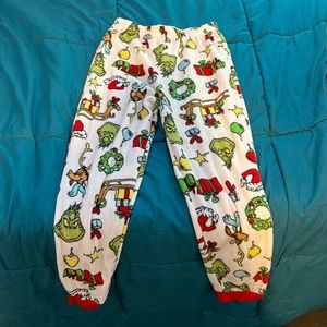 grinch pj pants